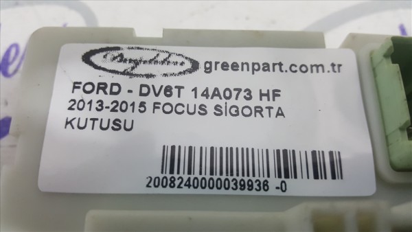 2011-2014 FOCUS SİGORTA KUTUSU