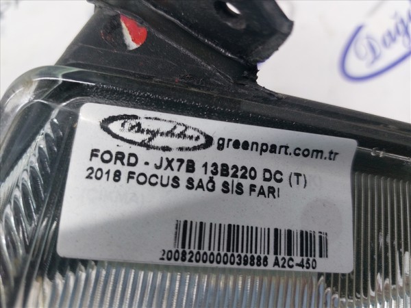 2018 FOCUS SAĞ SİS FARI