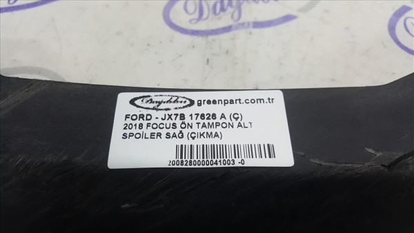 2018 FOCUS ÖN TAMPON ALT SPOİLER SAĞ (ÇIKMA)