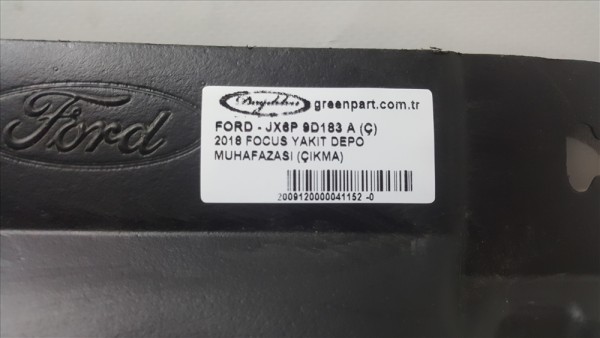 2018 FOCUS YAKIT DEPO MUHAFAZASI (ÇIKMA)