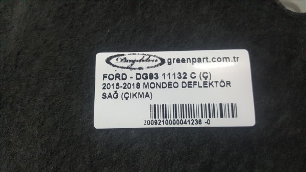 2015-2018 MONDEO DEFLEKTÖR SAĞ (ÇIKMA)