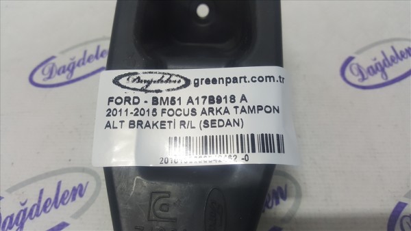 2011-2015 FOCUS ARKA TAMPON ALT BRAKETİ R/L (SEDAN)