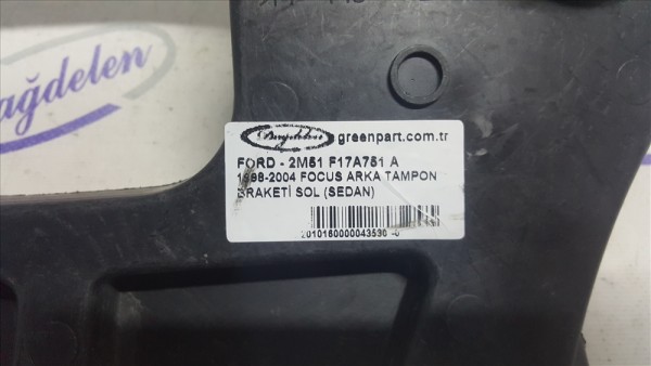1998-2004 FOCUS ARKA TAMPON BRAKETİ SOL (SEDAN)