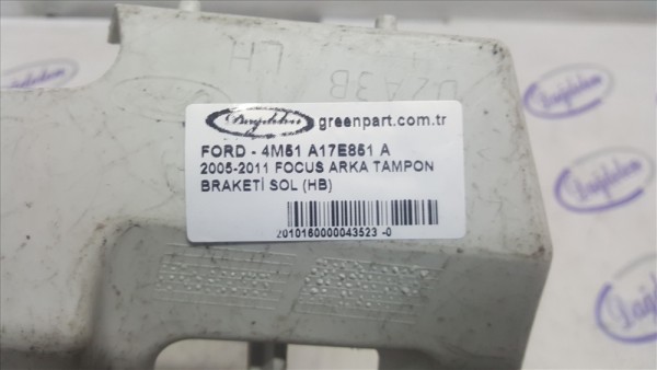 2005-2011 FOCUS ARKA TAMPON BRAKETİ SOL (HB)