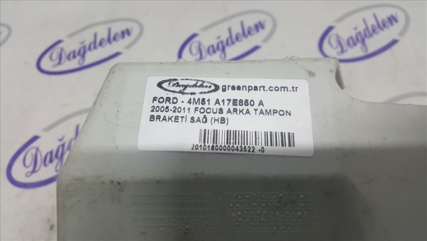 2005-2011 FOCUS ARKA TAMPON BRAKETİ SAĞ (HB)