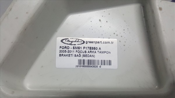 2005-2011 FOCUS ARKA TAMPON BRAKETİ SAĞ (SEDAN)