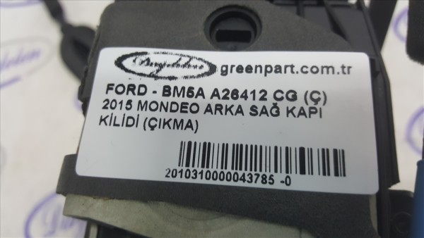 2015 MONDEO ARKA SAĞ KAPI KİLİDİ (ÇIKMA)