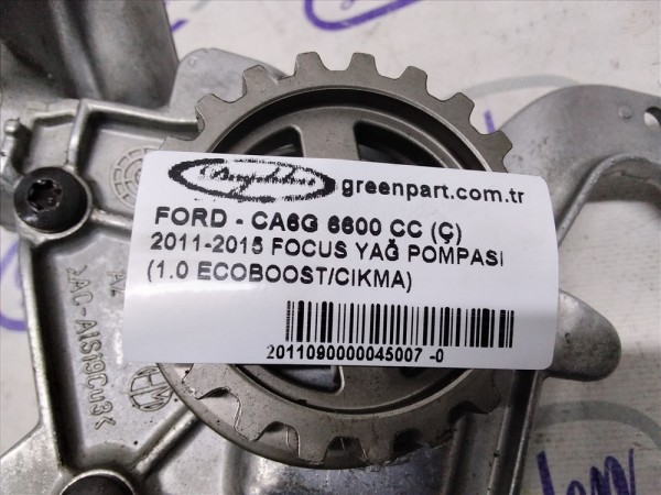 2011-2015 FOCUS YAĞ POMPASI (1.0 ECOBOOST/CIKMA)