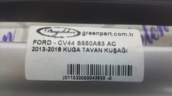 2013-2018 KUGA TAVAN KUŞAĞI