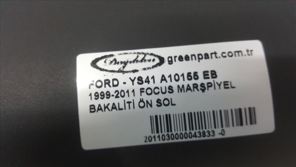 1999-2011 FOCUS MARŞPİYEL BAKALİTİ ÖN SOL