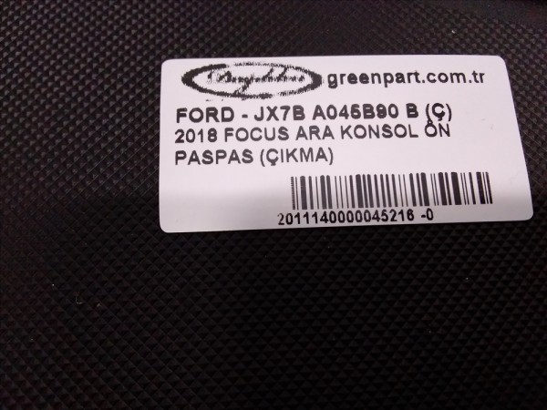 2018 FOCUS ARA KONSOL ÖN PASPAS (ÇIKMA)