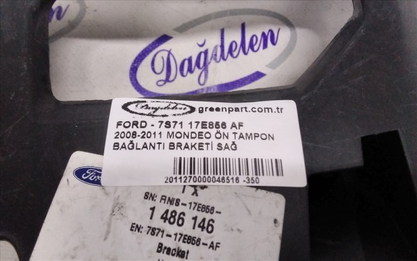 2008-2011 MONDEO ÖN TAMPON BAĞLANTI BRAKETİ SAĞ