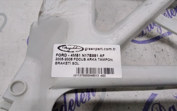 2005-2008 FOCUS ARKA TAMPON BRAKETİ SOL