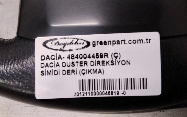 DACİA DUSTER DİREKSİYON SİMİDİ DERİ (ÇIKMA)