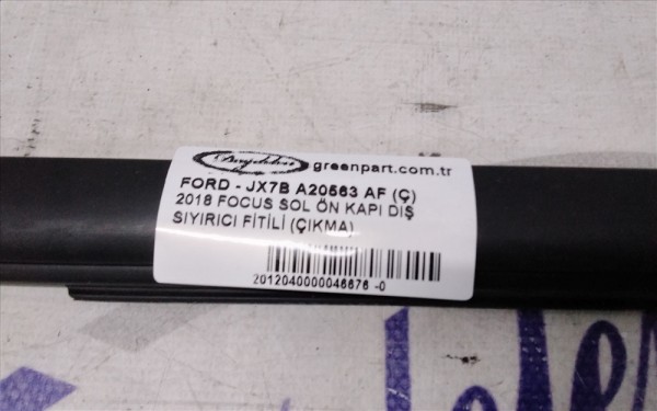 2018 FOCUS SOL ÖN KAPI DIŞ SIYIRICI FİTİLİ (ÇIKMA)