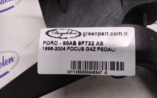 1998-2004 FOCUS GAZ PEDALI