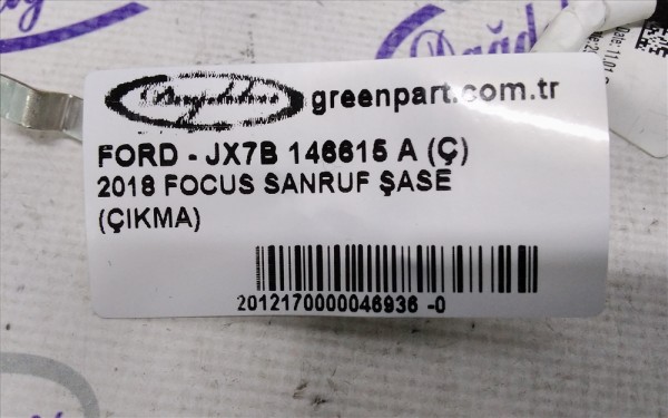 2018 FOCUS SUNROOF ŞASE (ÇIKMA)