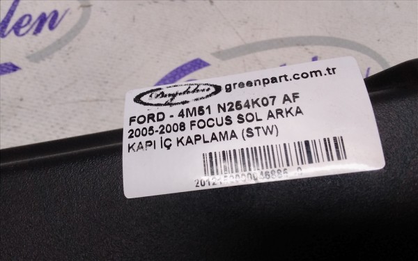 2005-2008 FOCUS SOL ARKA KAPI İÇ KAPLAMA (STW)