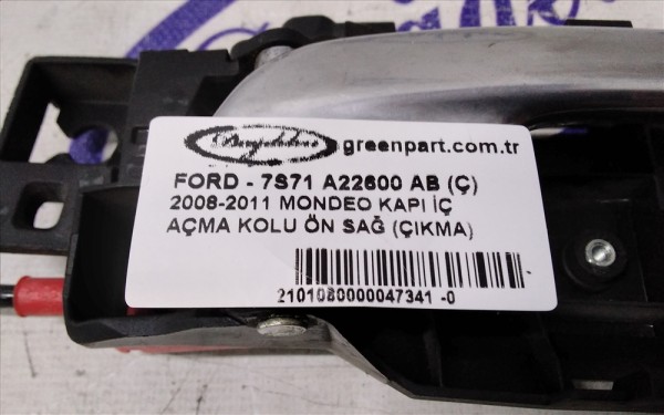 2008-2011 MONDEO KAPI İÇ AÇMA KOLU ÖN SAĞ (ÇIKMA)