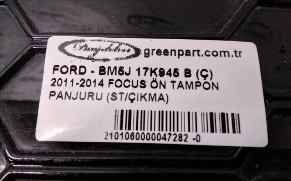 2011-2014 FOCUS ÖN TAMPON PANJURU (ST/ÇIKMA)