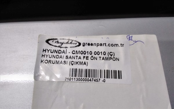 HYUNDAI SANTA FE ÖN TAMPON KORUMASI (ÇIKMA)