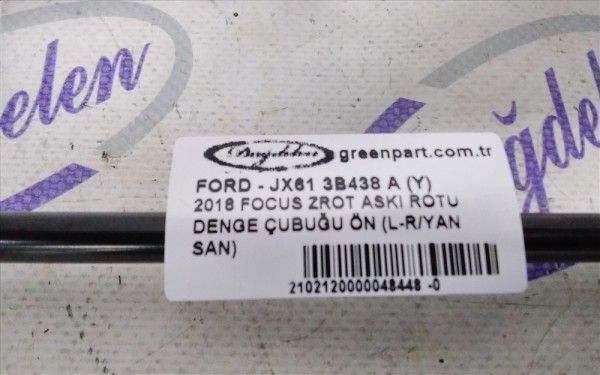2018 FOCUS ZROT ASKI ROTU DENGE ÇUBUĞU ÖN (L-R/YAN SAN)