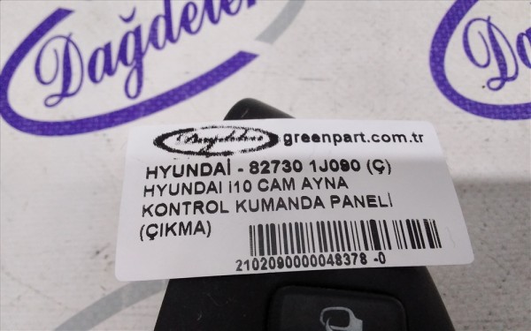 HYUNDAI i10 CAM AYNA KONTROL KUMANDA PANELİ (ÇIKMA)