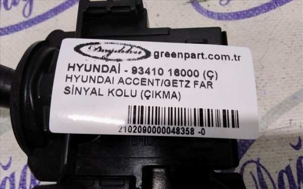 HYUNDAI ACCENT/GETZ FAR SİNYAL KOLU (ÇIKMA)