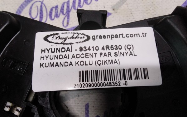 HYUNDAI ACCENT FAR SİNYAL KUMANDA KOLU (ÇIKMA)