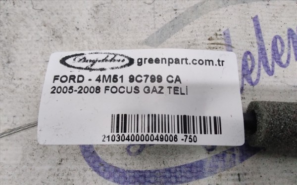 2005-2008 FOCUS GAZ TELİ