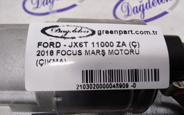 2018 FOCUS MARŞ MOTORU (1.5 DİZEL-OTO/ÇIKMA)