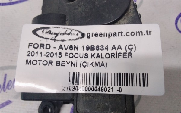2011-2015 FOCUS KALORİFER MOTOR BEYNİ (ÇIKMA)