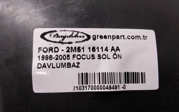 1998-2005 FOCUS SOL ÖN DAVLUMBAZ