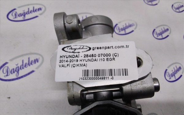 2014-2019 HYUNDAI i10 EGR VALFİ (ÇIKMA)