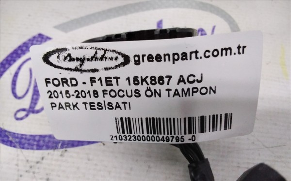 2015-2018 FOCUS ÖN TAMPON PARK TESİSATI (RADARLI)