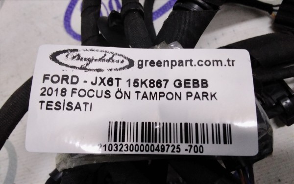2018 FOCUS ÖN TAMPON PARK TESİSATI