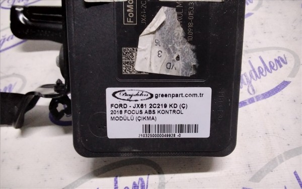 2018 FOCUS ABS BEYNİ (ÇIKMA 1.5 DİZEL OTOMATİK)