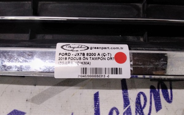 2018 FOCUS ÖN TAMPON ORTA IZGARA (ÇIKMA)	