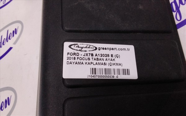 2018 FOCUS TABAN AYAK DAYAMA KAPLAMASI (ÇIKMA)