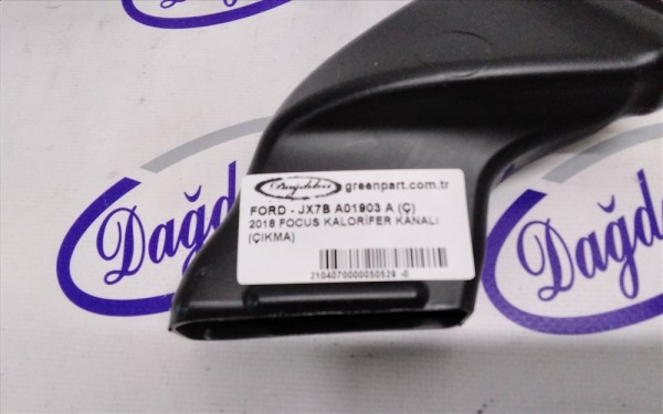 2018 FOCUS KALORİFER KANALI (ÇIKMA)