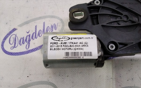 2011-2015 C-MAX ARKA SİLECEK MOTORU (ÇIKMA)
