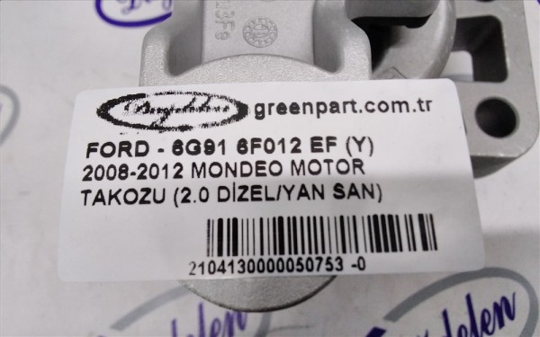 2008-2012 MONDEO MOTOR TAKOZU (2.0 DİZEL/YAN SAN)