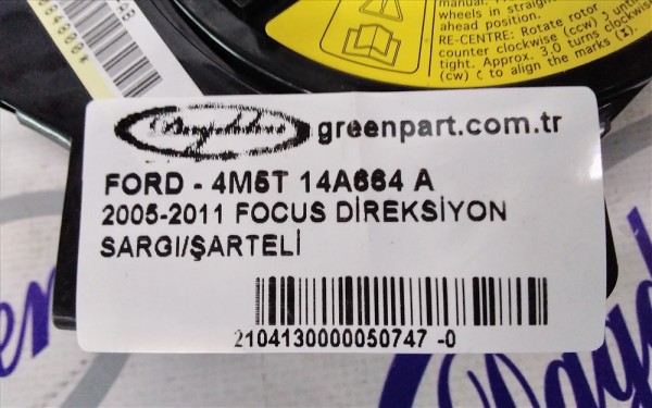2005-2011 FOCUS DİREKSİYON SARGI/ŞARTELİ