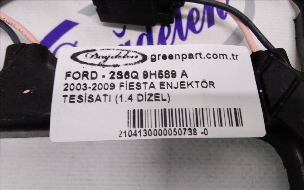 2003-2009 FİESTA ENJEKTÖR TESİSATI (1.4 DİZEL)