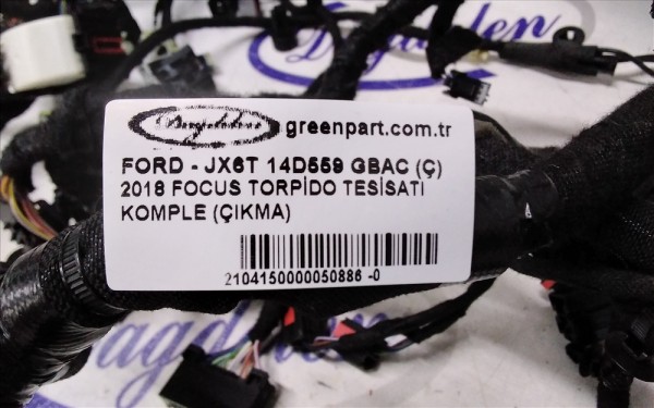 2018 FOCUS TORPİDO TESİSATI KOMPLE (ÇIKMA)