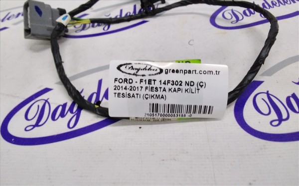 2014-2017 FİESTA KAPI KİLİT TESİSATI (ÇIKMA)