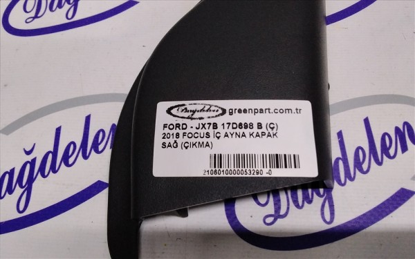 2018 FOCUS İÇ AYNA KAPAK SAĞ (ÇIKMA)