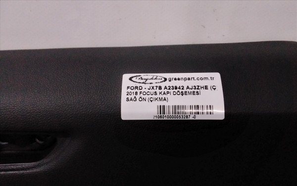 2018 FOCUS KAPI DÖŞEMESİ SAĞ ÖN (ÇIKMA)