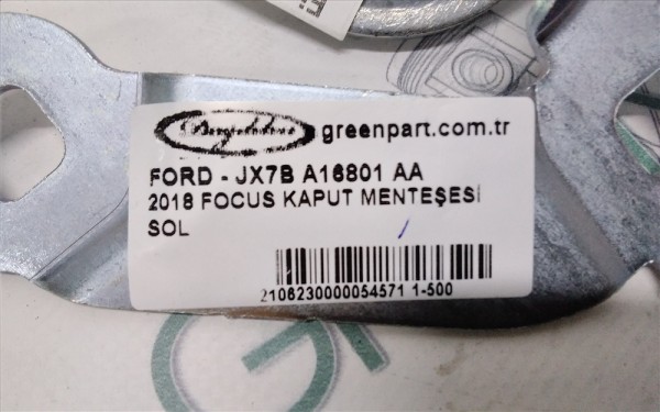 2018 FOCUS KAPUT MENTEŞESİ SOL