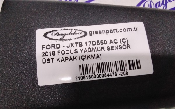 2018 FOCUS YAĞMUR SENSÖR ÜST KAPAK (ÇIKMA)